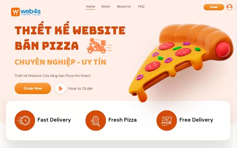 Thiết kế Website Cửa h&agrave;ng b&aacute;n Pizza mang lại lợi &iacute;ch g&igrave;?